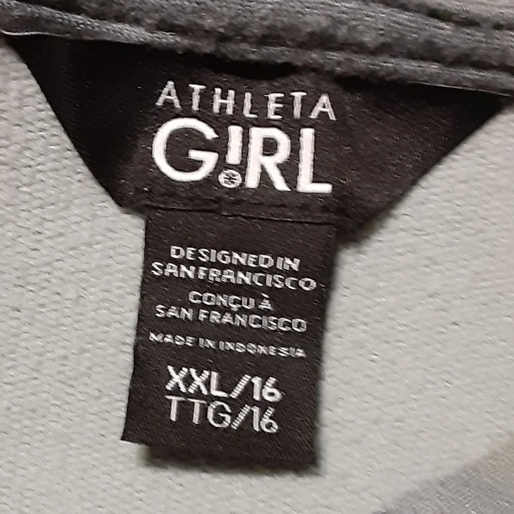 Athleta Girl In Your Element Cascade Green Camouflage Hoodie